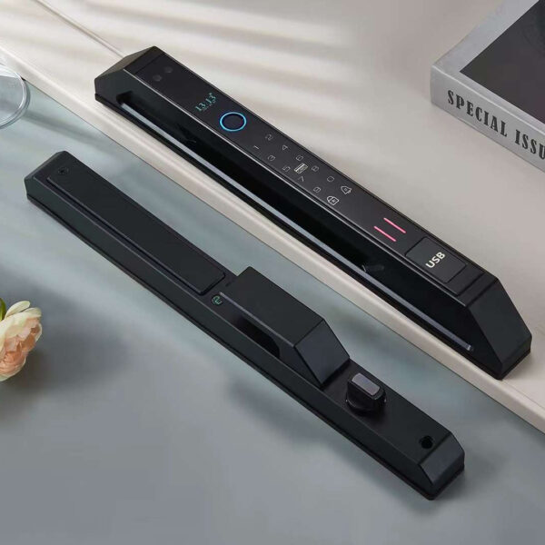 Narrow panel automatic smart lock-Face recognition
